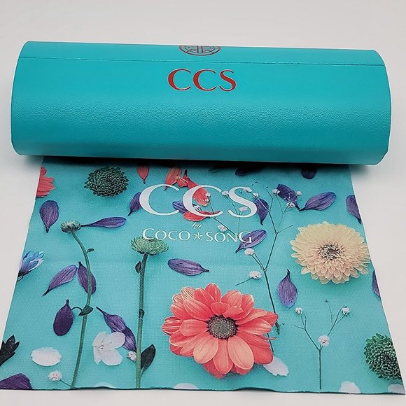 Coco Song CCS CV186 Sun Touch Col. 1 Eyeglasses Frame w/ Case 53-16-140 - Picture 15 of 15